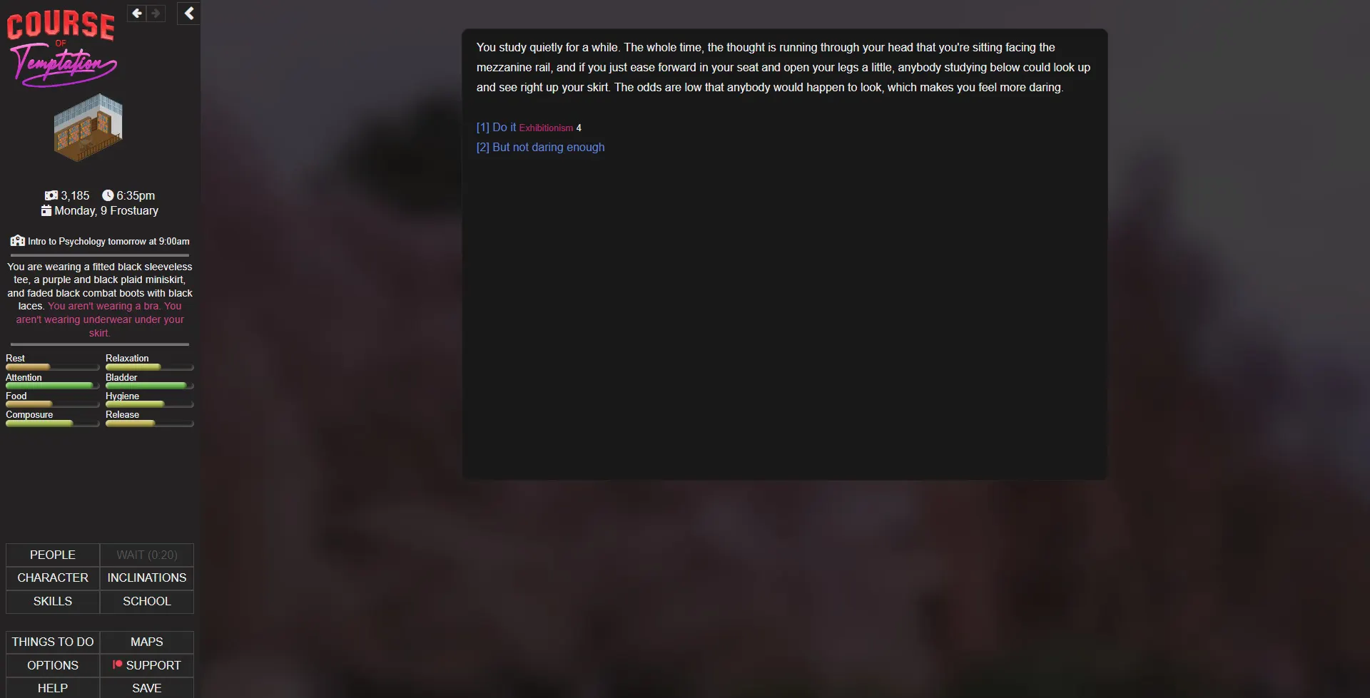 Course of Temptation screenshot 5