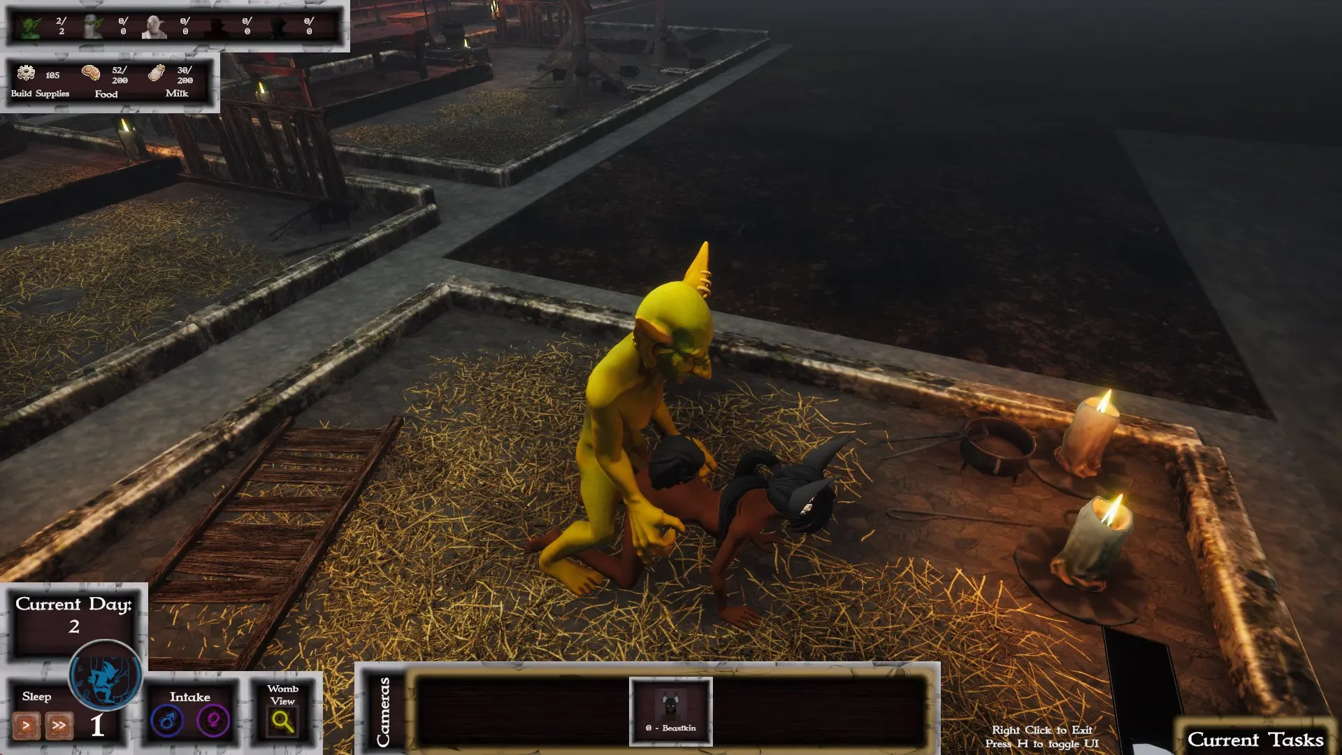 Goblin Lord Wants Me to Become a Virgin Wizard by Managing the Brothel! screenshot 1