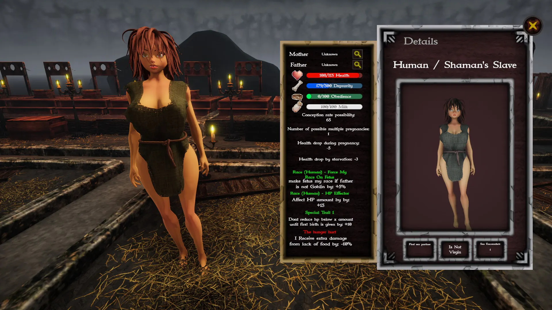 Goblin Lord Wants Me to Become a Virgin Wizard by Managing the Brothel! screenshot 10