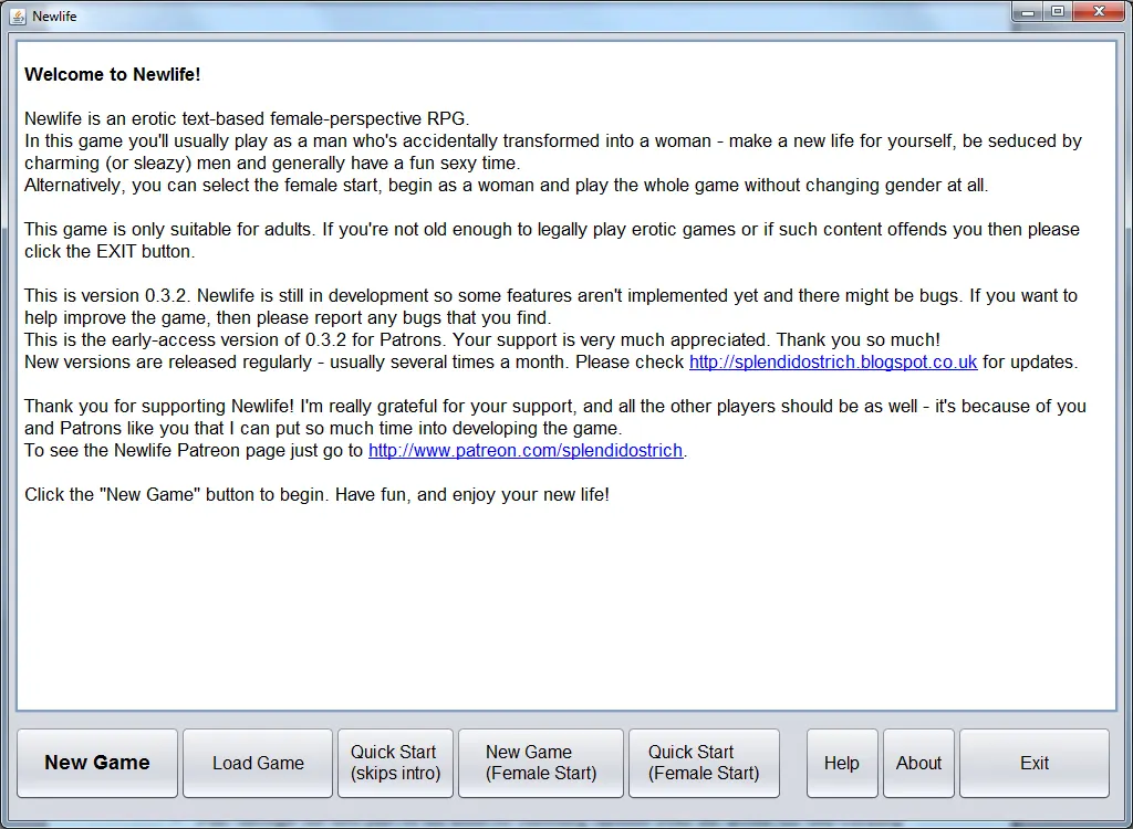 Newlife screenshot 1