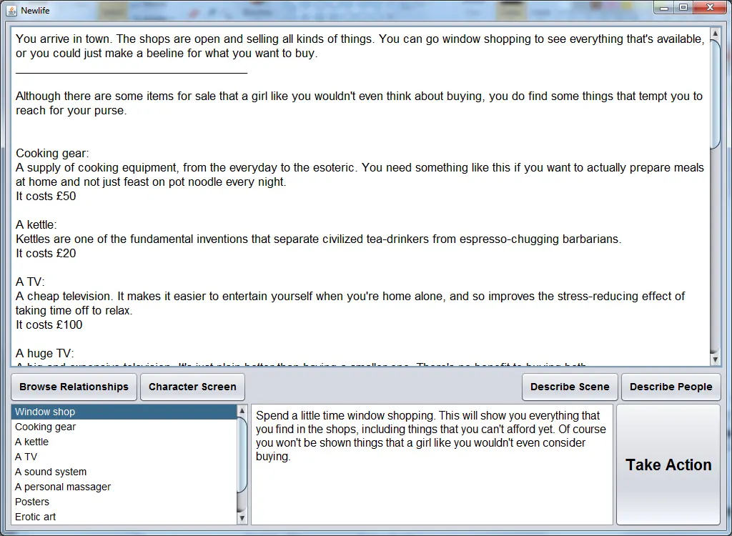 Newlife screenshot 2