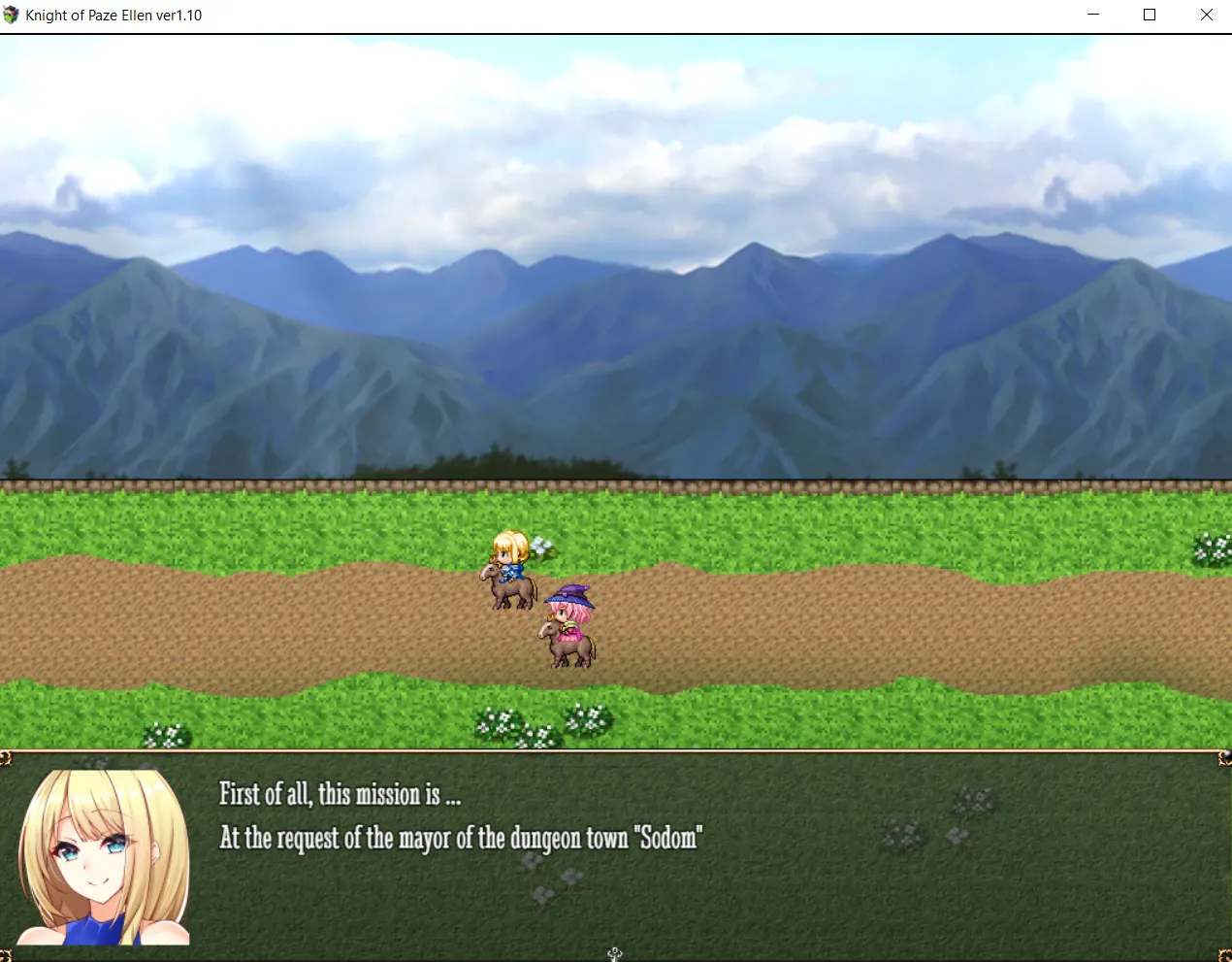 Paze Knight Ellen and the Dungeon town Sodom screenshot 4