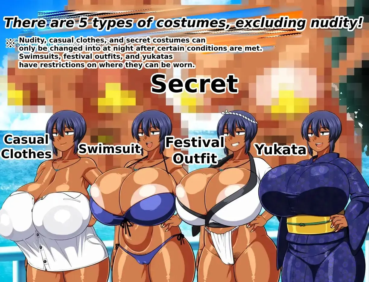 Tanned Girl Natsuki: Impregnaria Village and the 5 Shrines screenshot 5